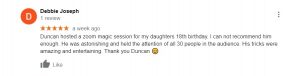 Online Magic Show Reviews